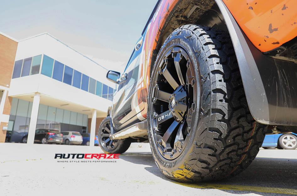 FORD RANGER AMBUSH MATTE BLACK